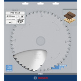 Bosch PRO Wood Kreissägeblatt, Ø 315mm, 48Z Bohrung 30mm, für Tischkreissägen
