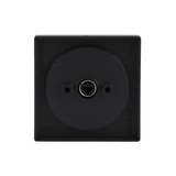 Busch-Jaeger Busch-J. Zentralscheibe sw mt f.3Stufen-Drehs 2542 DR/01-885, Abdeckung schwarz, Retail