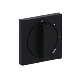 Busch-Jaeger Busch-J. Zentralscheibe sw mt f.3Stufen-Drehs 2542 DR/01-885, Abdeckung schwarz, Retail