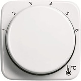 Busch-Jaeger Zentralscheibe Temperatur rund, Thermostat weiß, Retail