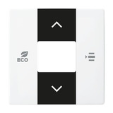 Busch-Jaeger Zentralscheibe alpinws, Abdeckung weiß, Retail