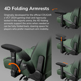 Cougar Gaming-Stuhl Defensor S grün/schwarz