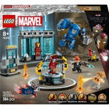 76315 Marvel Super Heroes Iron Mans Labor: Halle der Rüstungen, Konstruktionsspielzeug
