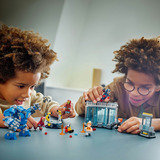 LEGO 76315 Marvel Super Heroes Iron Mans Labor: Halle der Rüstungen, Konstruktionsspielzeug 