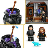 LEGO 76464 Harry Potter Geheimes Klassenzimmer für Zaubertränke, Konstruktionsspielzeug 