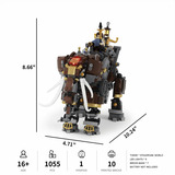 Lumibricks Steamphant, Konstruktionsspielzeug 