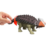 Mattel Jurassic World Wild Roar Ankylosaurus, Spielfigur 