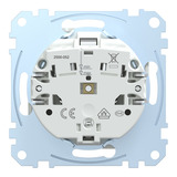 Merten Schutzkontakt-Steckdose mit erhöhtem Berührungsschutz und Schraub-Liftklemmen weiß (glänzend), Retail