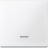 Merten Wippe Kontrollfenster für Schalter- und Tastereinsatz, zweiteilige Wippe, Thermoplast weiß (matt), Retail