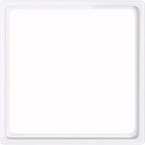 Merten Zwischenring für Kombieinsatz, Abdeckung weiß, Retail