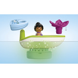 PLAYMOBIL 71777 JUNIOR & Tinti: Bunter Badespaß Adventskalender, Konstruktionsspielzeug 