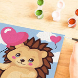 Ravensburger CreArt - Herziger Igel, Malen 