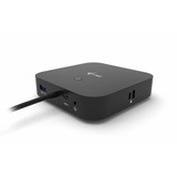 i-tec USB-C HDMI DP Docking Station mit PD 100 W, Dockingstation USB-C, HDMI, DP, PD, mit Ladegerät