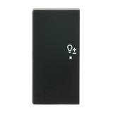 0 Wippe matt future linear schwarz, Retail