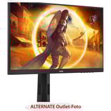 AOC 24G4X, Gaming-Monitor 61 cm (24 Zoll), schwarz, FullHD, IPS, HDR, G-Sync kompatibel , 180Hz Panel