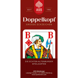 ASS Altenburger Doppelkopf Senioren französisches Bild große Eckzeichen Karten, Kartenspiel 