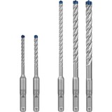 Bosch Professional EXPERT Hammerbohrer-Satz SDS-plus-7X, 5-teilig Ø 5 / 6 / 8 / 10mm, Arbeitslänge 50mm / 100mm