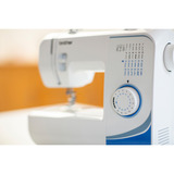 Brother Mechanische Nähmaschine RL425 weiß/blau