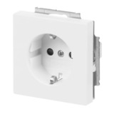 Busch-Jaeger Schutzkontaktsteckdose Einsatz Typ F 20 EUCRB-884 weiß (matt), Retail