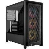 Corsair FRAME 4000D RS ARGB , Tower-Gehäuse schwarz, Tempered Glass