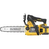 DEWALT Top-Handle-Akku-Kettensäge (DCMCST632X1-QW), 54Volt, Elektro-Kettensäge gelb/schwarz, Li-Ionen Akku 9,0Ah