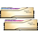 G.Skill DIMM 64 GB DDR5-6000 (2x 32 GB) Dual-Kit, Arbeitsspeicher gold, F5-6000J2636H32GX2-TR5NG, Trident Z5 Royal Neo, AMD EXPO