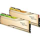 G.Skill DIMM 64 GB DDR5-6000 (2x 32 GB) Dual-Kit, Arbeitsspeicher gold, F5-6000J2636H32GX2-TR5NG, Trident Z5 Royal Neo, AMD EXPO