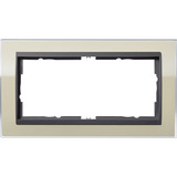 Gira Abdeckrahmen mit Zwischenrahmen und Montagerahmen beige, Retail