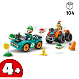 LEGO 72056 Super Mario Luigis & Bowser Jr.s Rennen, Konstruktionsspielzeug 