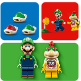 LEGO 72056 Super Mario Luigis & Bowser Jr.s Rennen, Konstruktionsspielzeug 