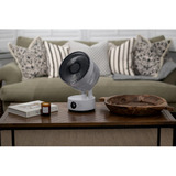 Meaco MeacoFan Sefte 8, Ventilator weiß, Tragbarer Tischventilator mit Akku