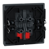 Merten Doppelwippe für Serien- und Doppeltaster-Einsatz, 2-fach, Thermoplast, matt anthrazit, Retail