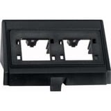 Merten Einschub, Abdeckung schwarz, Retail