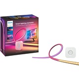 Philips Hue Play Gradient Lightstrip für PC (32-34" Starter-Kit), LED-Streifen schwarz/weiß