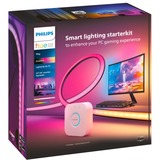 Philips Hue Play Gradient Lightstrip für PC (32-34" Starter-Kit), LED-Streifen schwarz/weiß