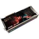 SAPPHIRE Radeon RX 9070 XT Nitro+ Valor Mortis Edition, Grafikkarte silber, RDNA4, GDDR6, 2x DisplayPort, 2x HDMI 2.1