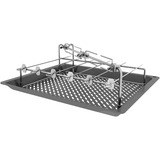 Siemens AirFry & Grillset HZ635000, Backblech anthrazit, emailliert