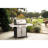 Weber Gasgrill Genesis S-325s edelstahl, mit CRAFTED Basis-Rahmen und Sear Zone