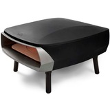 Witt Pizzaofen ETNA Rotante 16" schwarz (matt), für Pizzen bis ca. Ø 40cm, rotierender Pizzastein