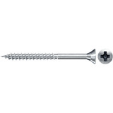 fischer Spanplattenschraube ClassicFast II 6,0x50 Senkkopf PZ 200 Stück, mit Teilgewinde