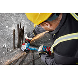 Bosch X-LOCK Akku-Winkelschleifer GWX 18V-11 S Professional solo, 18Volt blau/schwarz, ohne Akku und Ladegerät, Ø 125mm, in L-BOXX