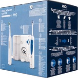 Braun Oral-B Center OxyJet Reinigungssystem - Munddusche + Oral-B Pro 1, Mundpflege weiß