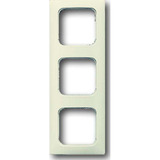 Busch-Jaeger Rahmen drei fach für Kanalabdeckungen 2513-212K-102 weiß, Retail