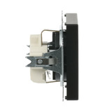 Busch-Jaeger Steckdosen-Einsatz CEE 7/3 Typ F Unterputz mit Steckklemme 16 Ampere 250 Volt schwarz (matt), Retail