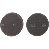 EINHELL Gitter-Schleifblatt-Set für Trockenbauschleifer, Ø 225mm 5-teilig, Körnung 80 und 120, für Wand- und Betonschleifer TE-DW 225 X
