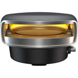 Everdure 2-Brenner Pizzaofen Kiln R desert grey hellgrau, 8,5 kW, für Pizzen bis ca. Ø 40cm, rotierender Pizzastein