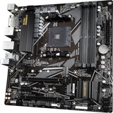 GIGABYTE B550M DS3H, Mainboard schwarz/grau