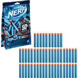 Hasbro Nerf Elite 2.0 50er Dart Nachfüllpack, Nerf Gun blau/orange