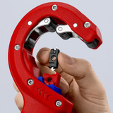 KNIPEX Rohrschneider DPT50 rot/blau, Ø 32-50mm