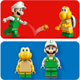 LEGO 72061 Super Mario Feuer-Luigi gegen Koopa, Konstruktionsspielzeug 